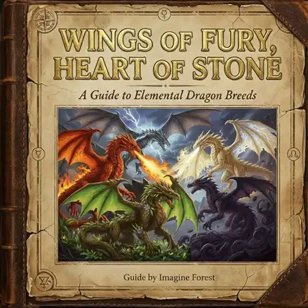 A Guide to Elemental Dragon Breeds by Imagine Forest