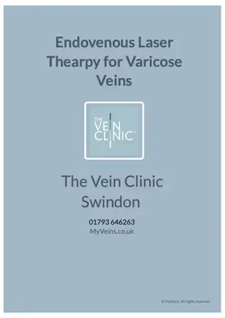 Endovenous Laser Therapy For Varicose Veins-A Patients Guide