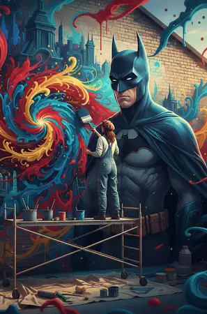 Batman and the Color Thief