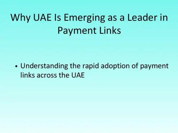 Best payment link solution provider in UAE