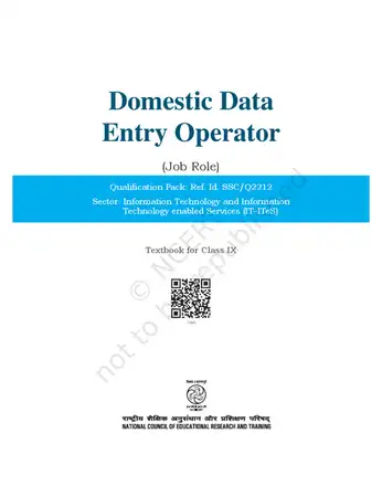 Data Entry Operator