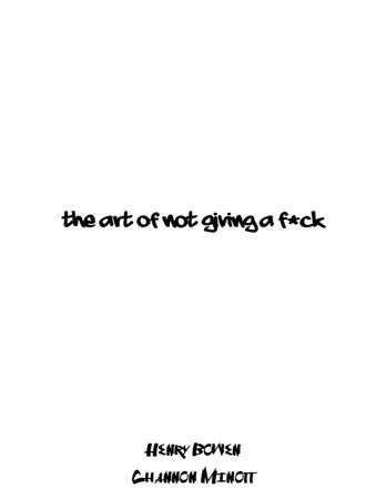 Art Of Not Giving A F*ck