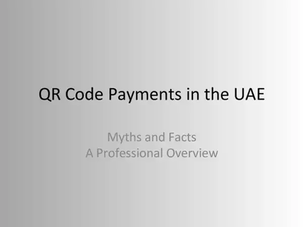 Best QR cde payment solution in dubai