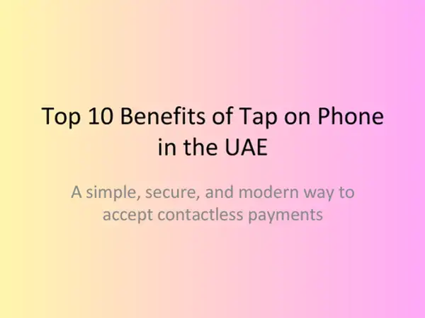 Best tap on phone in the dubai 