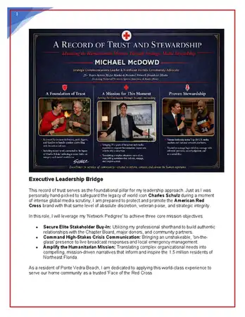 Microsoft Word - Michael McDowd Executive Director Red Cross Portfolio