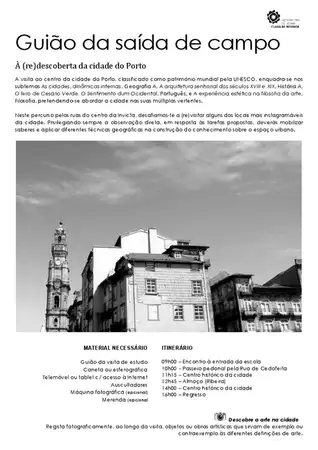 Guião À (re)descoberta da cidade do Porto