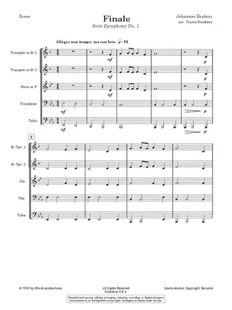 Brahms FInale